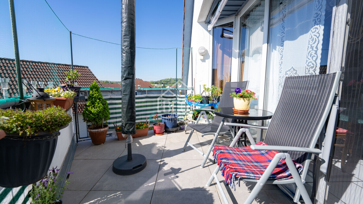 Balkon Wohnung 4 DG