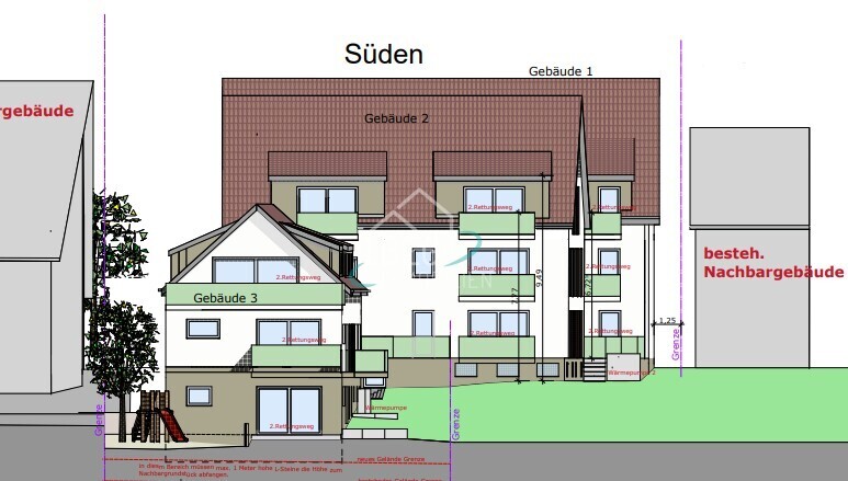 Ansicht Süden