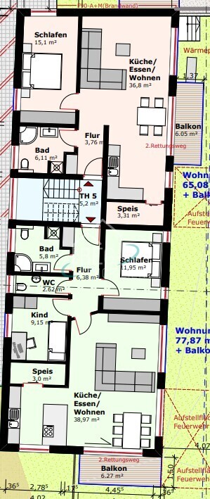 Erdgeschoss Gebäude 3