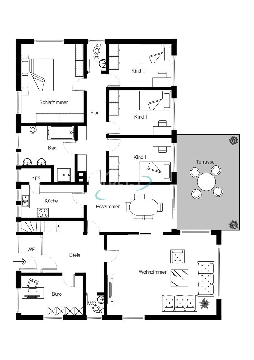 Grundriss Erdgeschoss