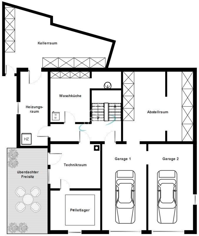 Grundriss Kellergeschoss