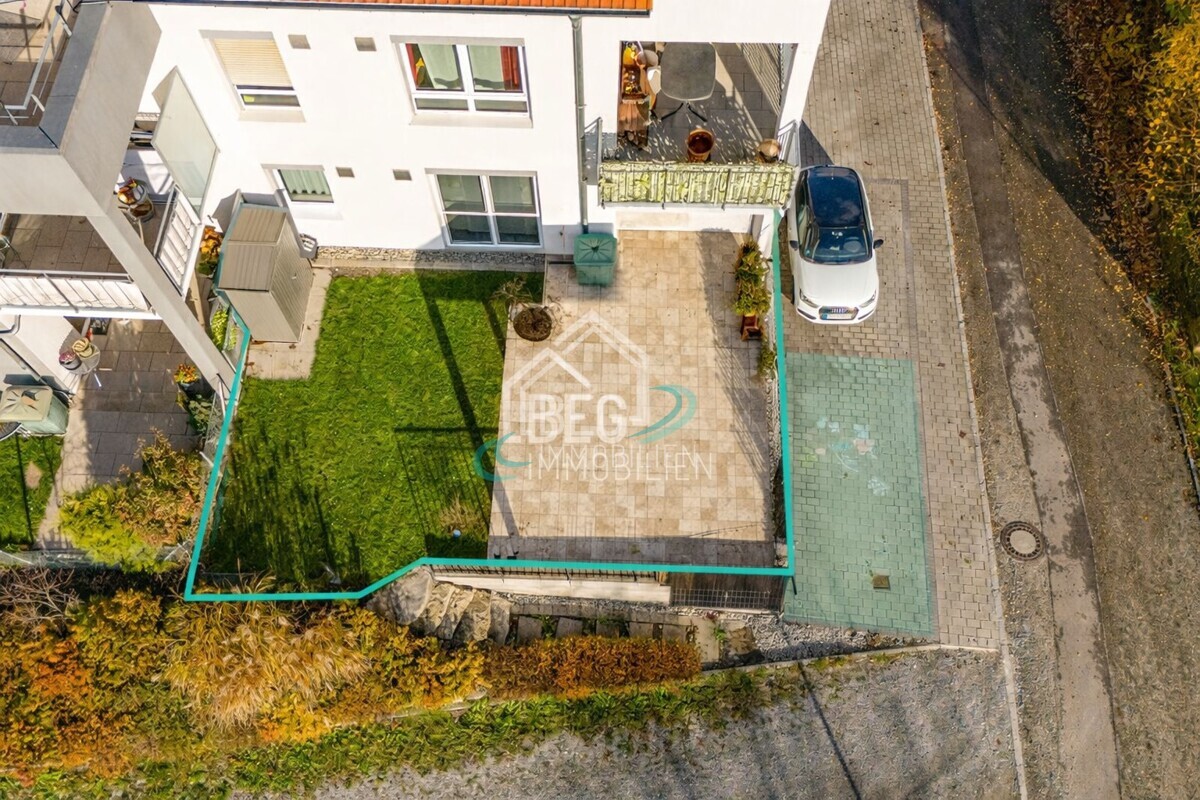 Terrasse ohne Überdachung