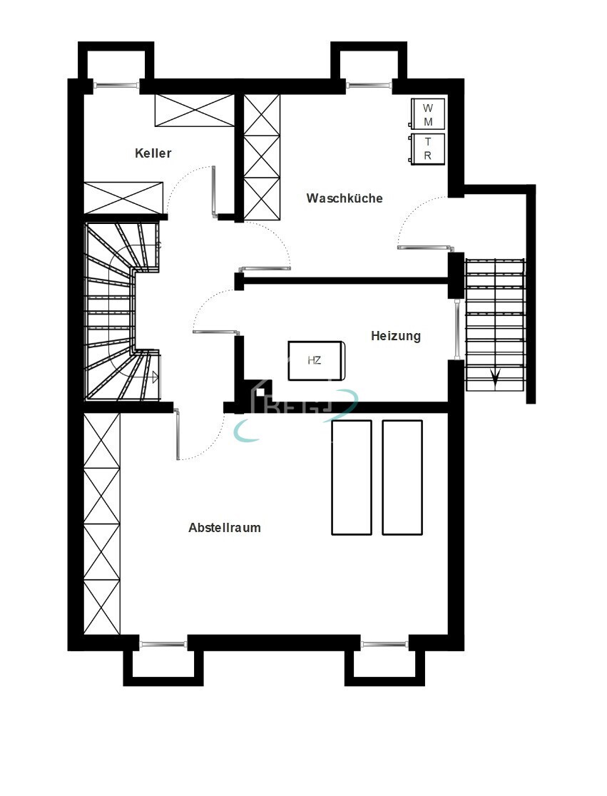 Grundriss Untergeschoss