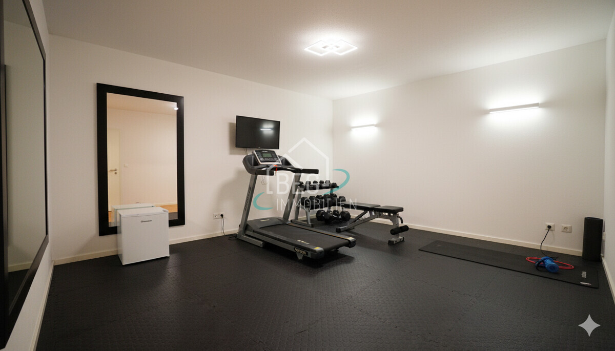 Fitnessraum Visualisierung