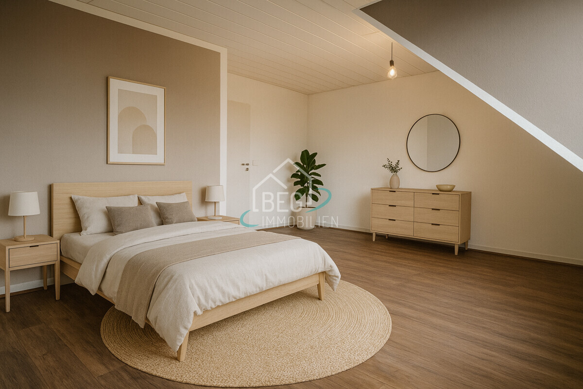 virtuelle Möblierung Schlafzimmer