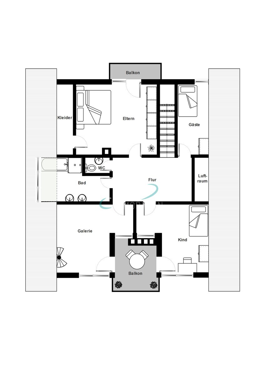 Grundriss DG