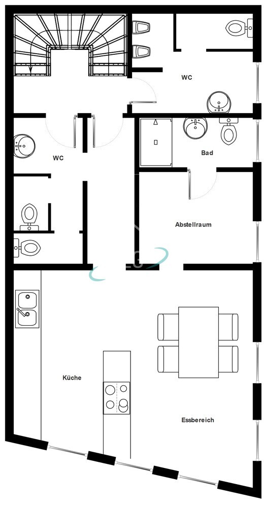 Grundriss 1. Obergeschoss