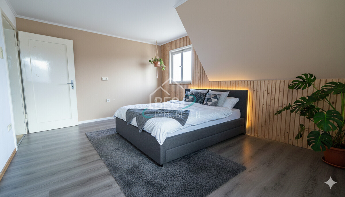 Schlafzimmer oben