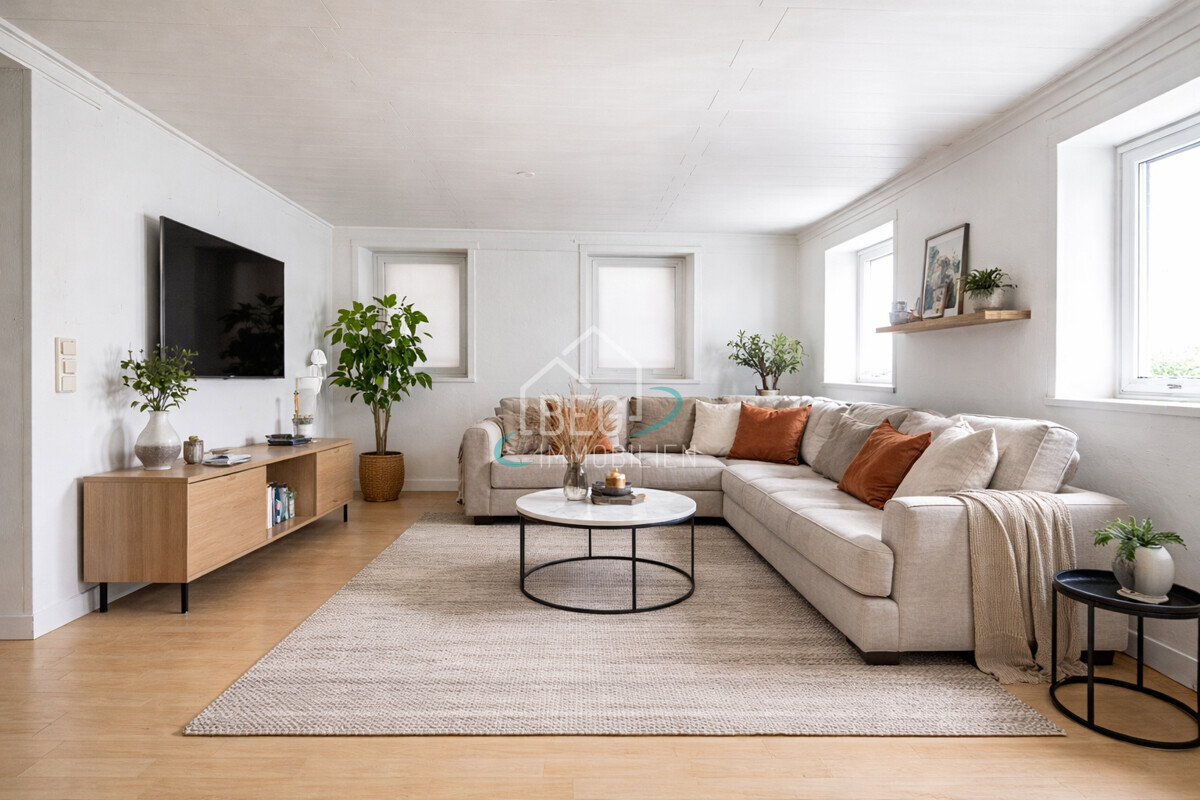 Wohnzimmer EG mit KI