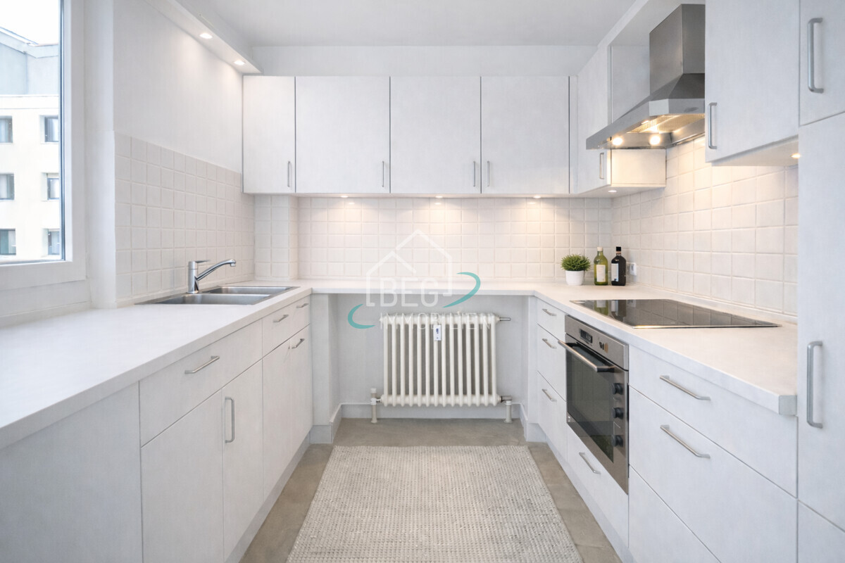 virtuell bearbeitete Küche