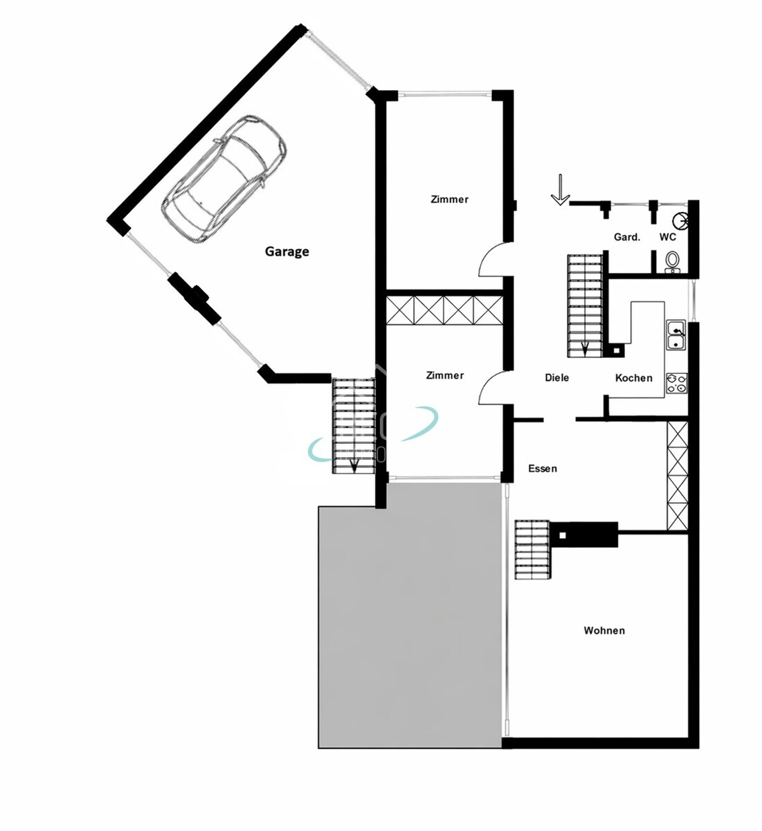 Grundriss Erdgeschoss