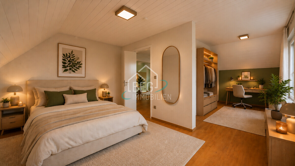 Schlafzimmer / Ankleide / Büro