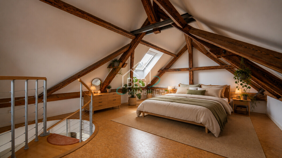 Schlafzimmer DG mit KI