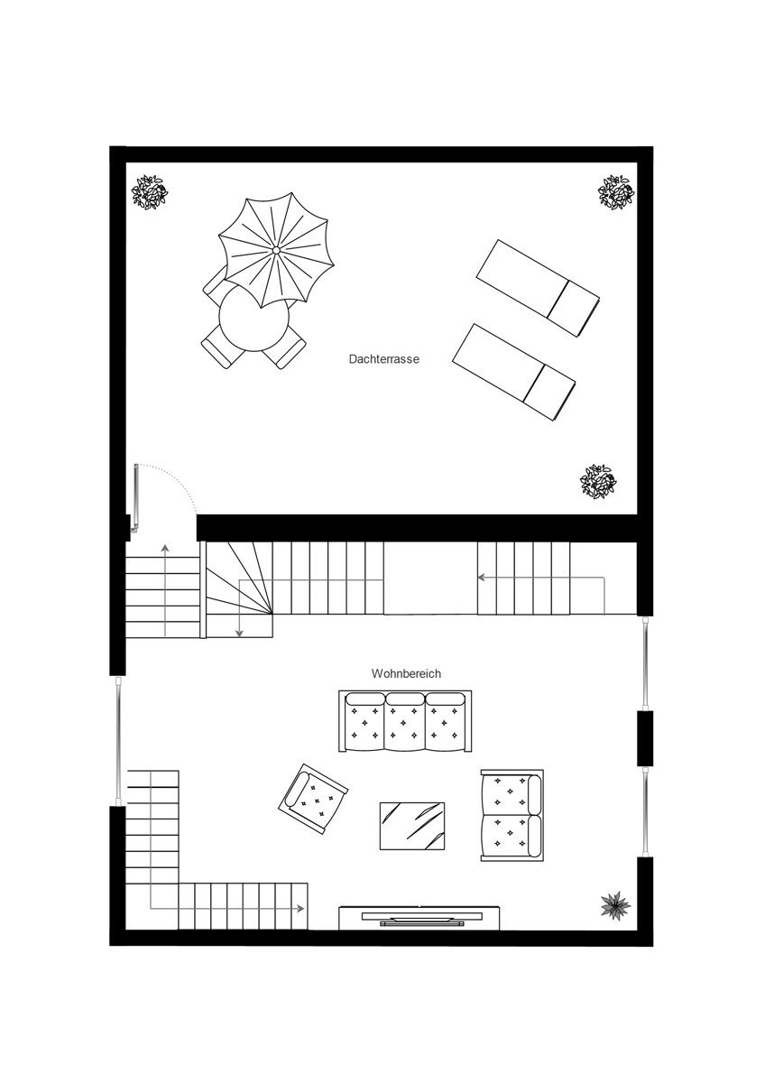 Grundriss 1. Obergeschoss