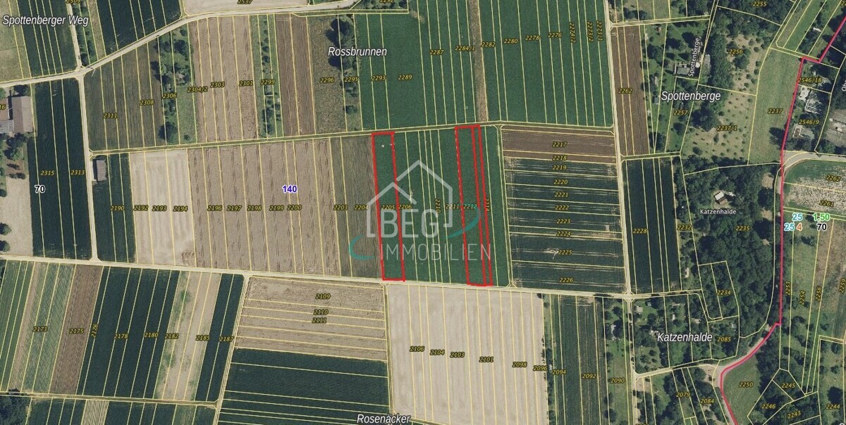 Flurstück 2205, 2212, 2213