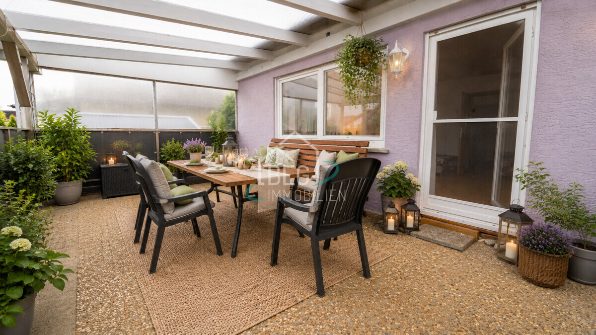 Terrasse mit KI