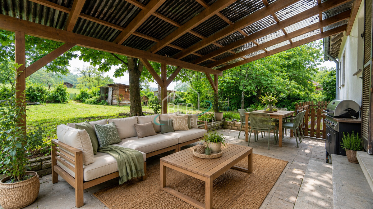 Terrasse mit KI