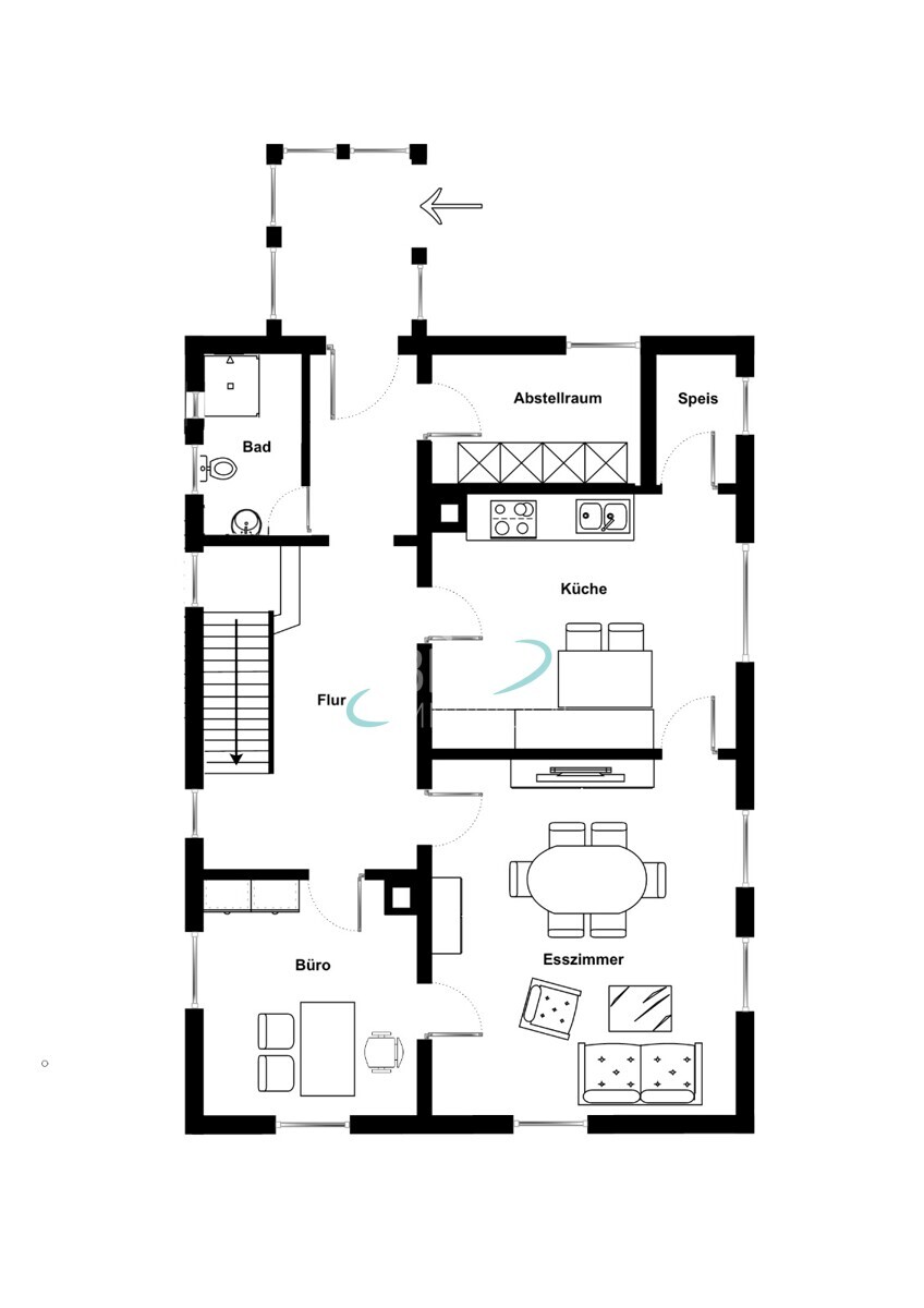 Grundriss Erdgeschoss