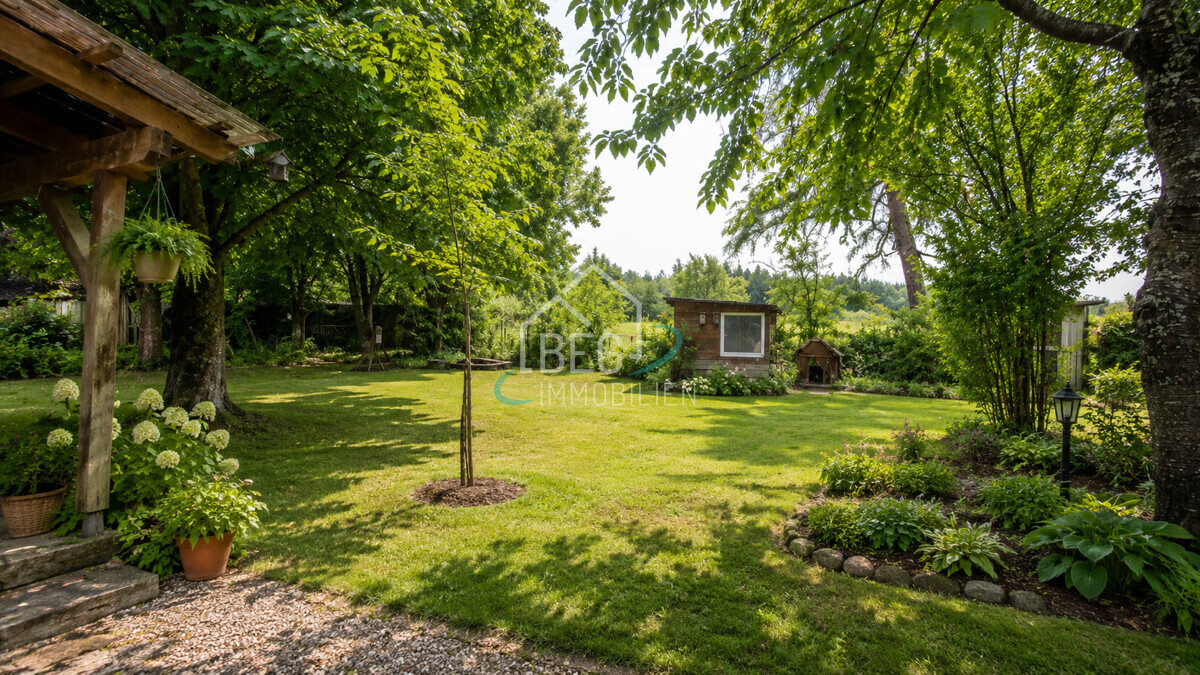Garten mit KI