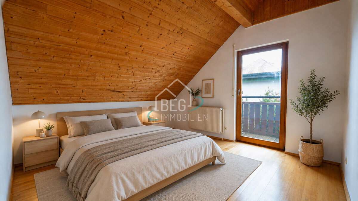 Schlafzimmer mit KI