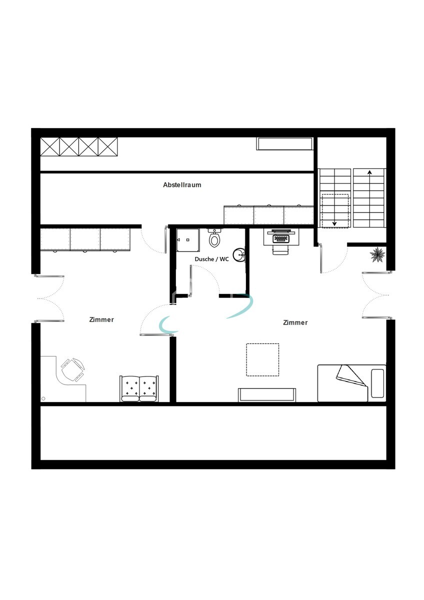 Grundriss Dachgeschoss