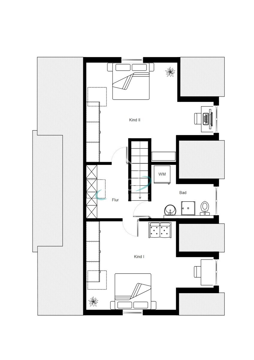 Grundriss Dachgeschoss