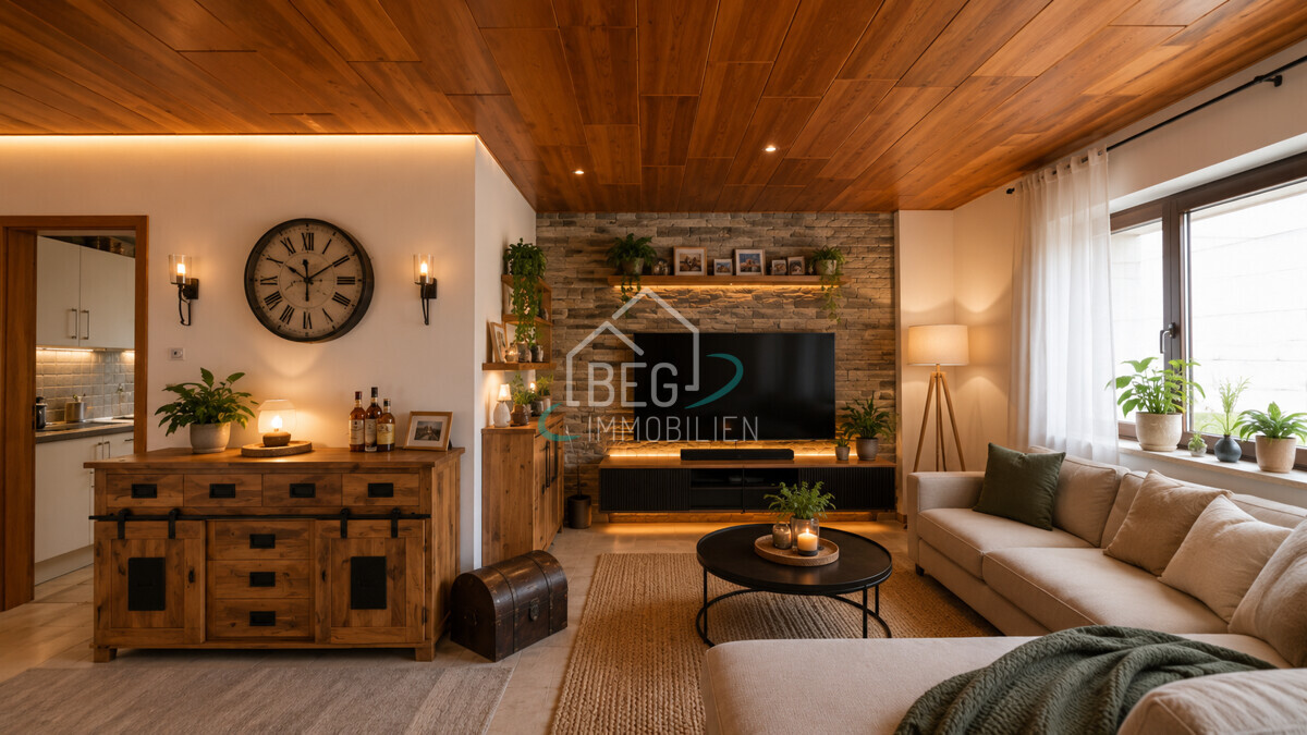 OG Wohnzimmer virtuell aufbereitet
