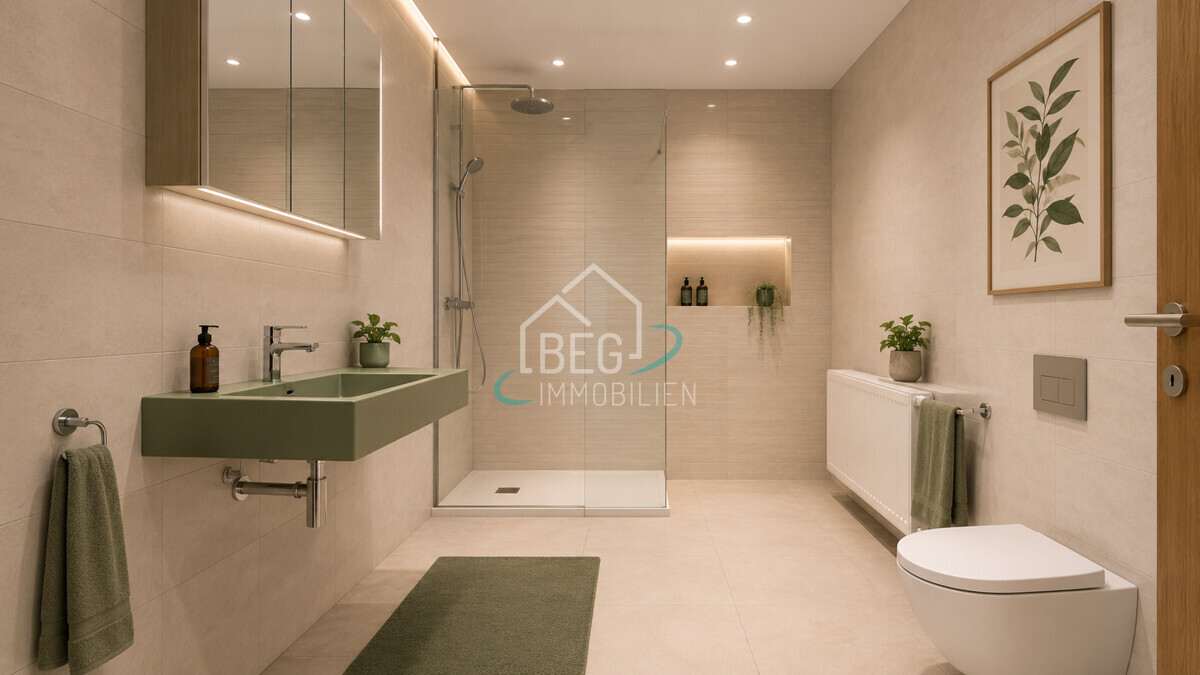 EG Badezimmer virtuell aufbereitet