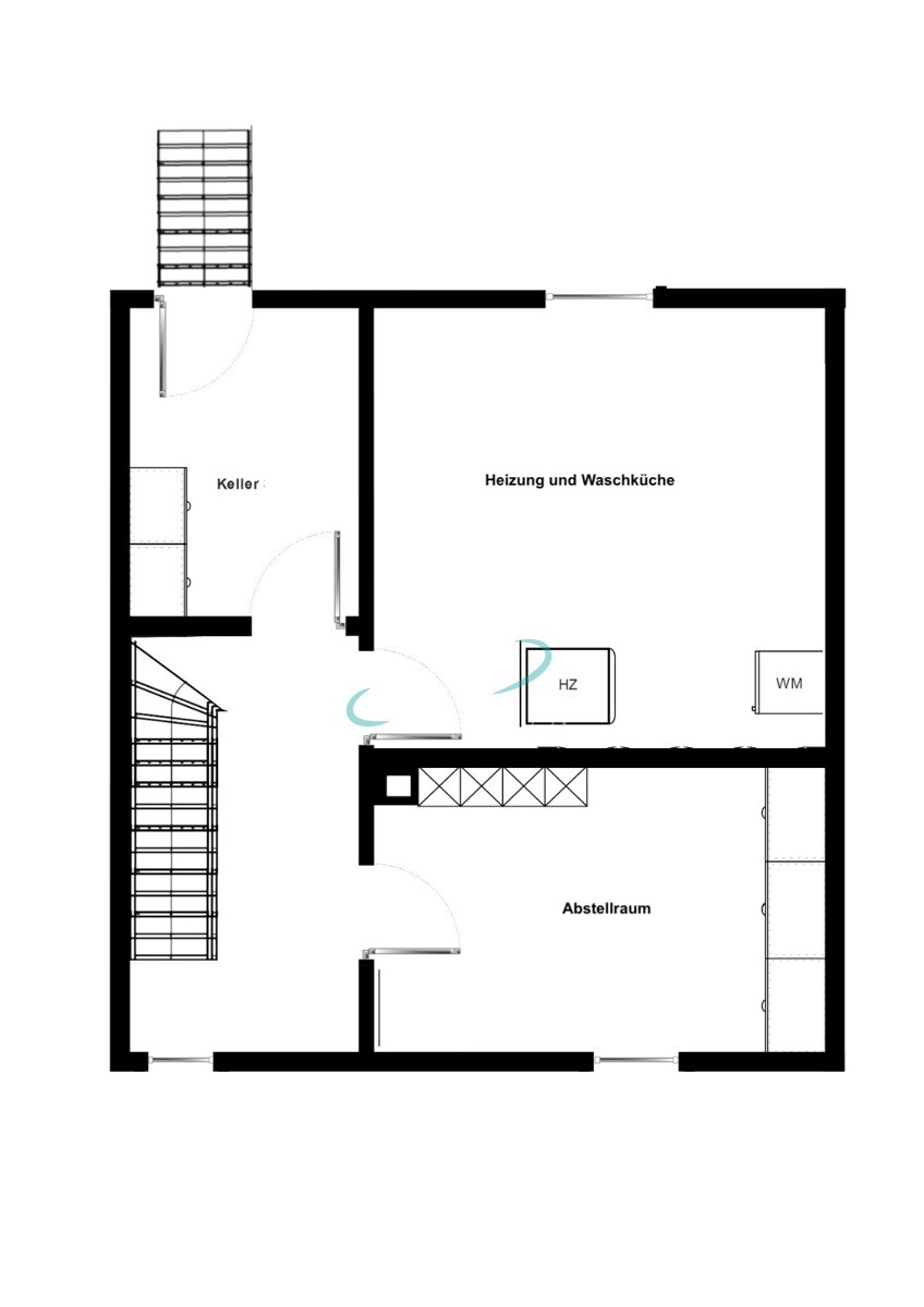 Grundriss Untergeschoss