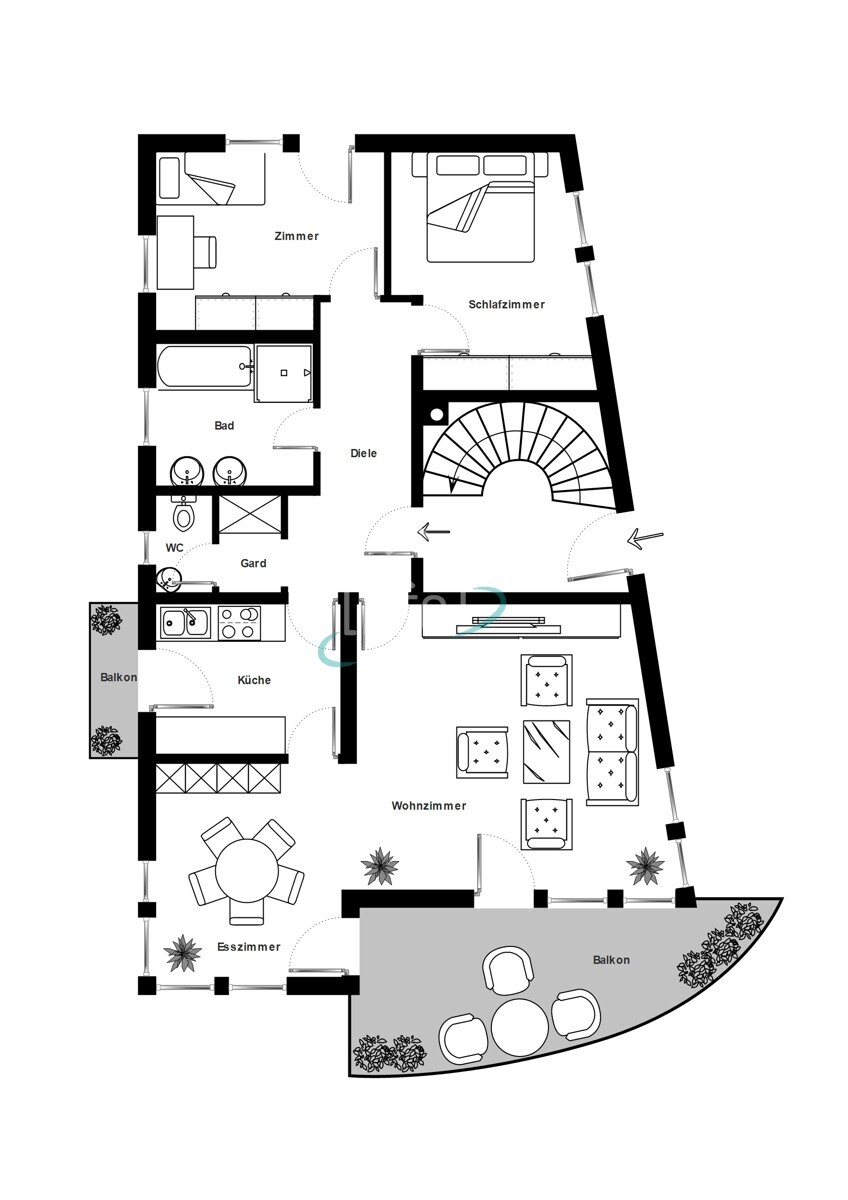 Grundriss EG