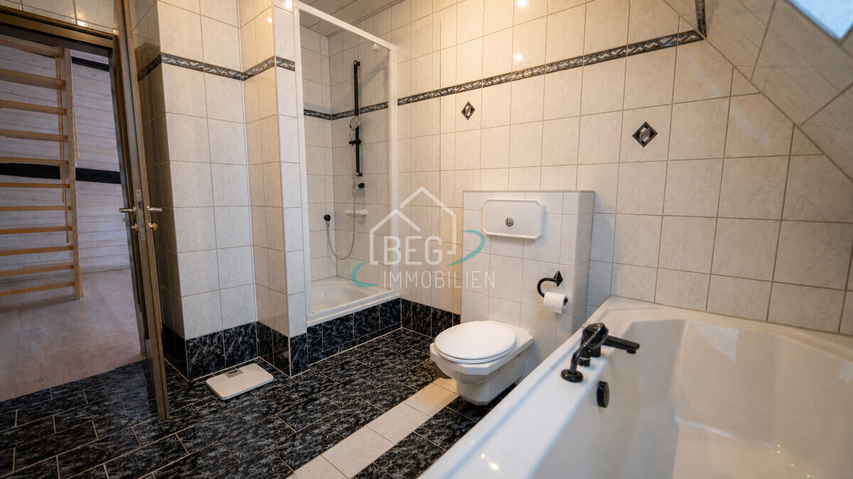 Badezimmer Dachgeschoss