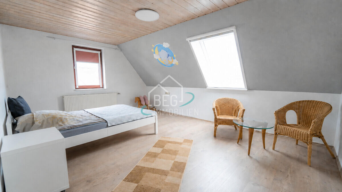 Schlafzimmer Dachgeschoss