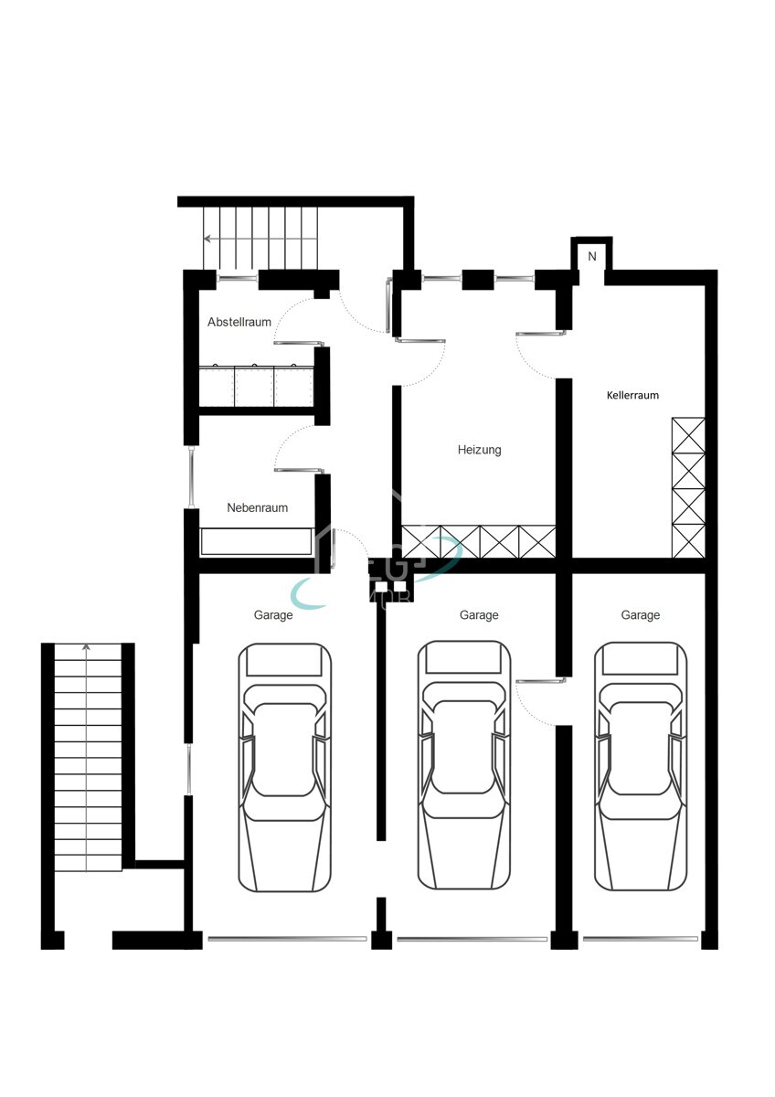 Grundriss Untergeschoss