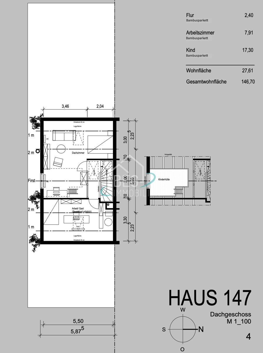 Grundriss DG 