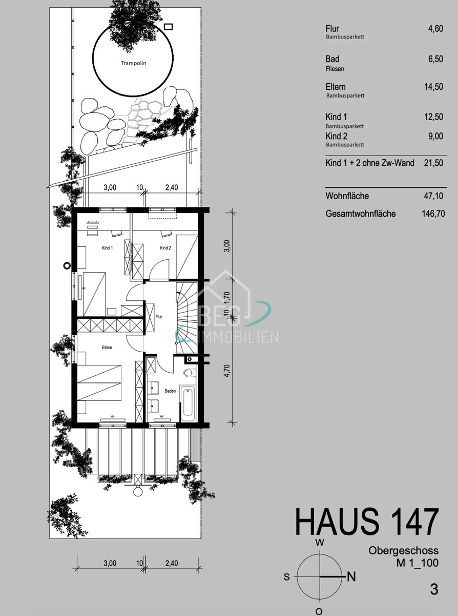 Grundriss OG 2 
