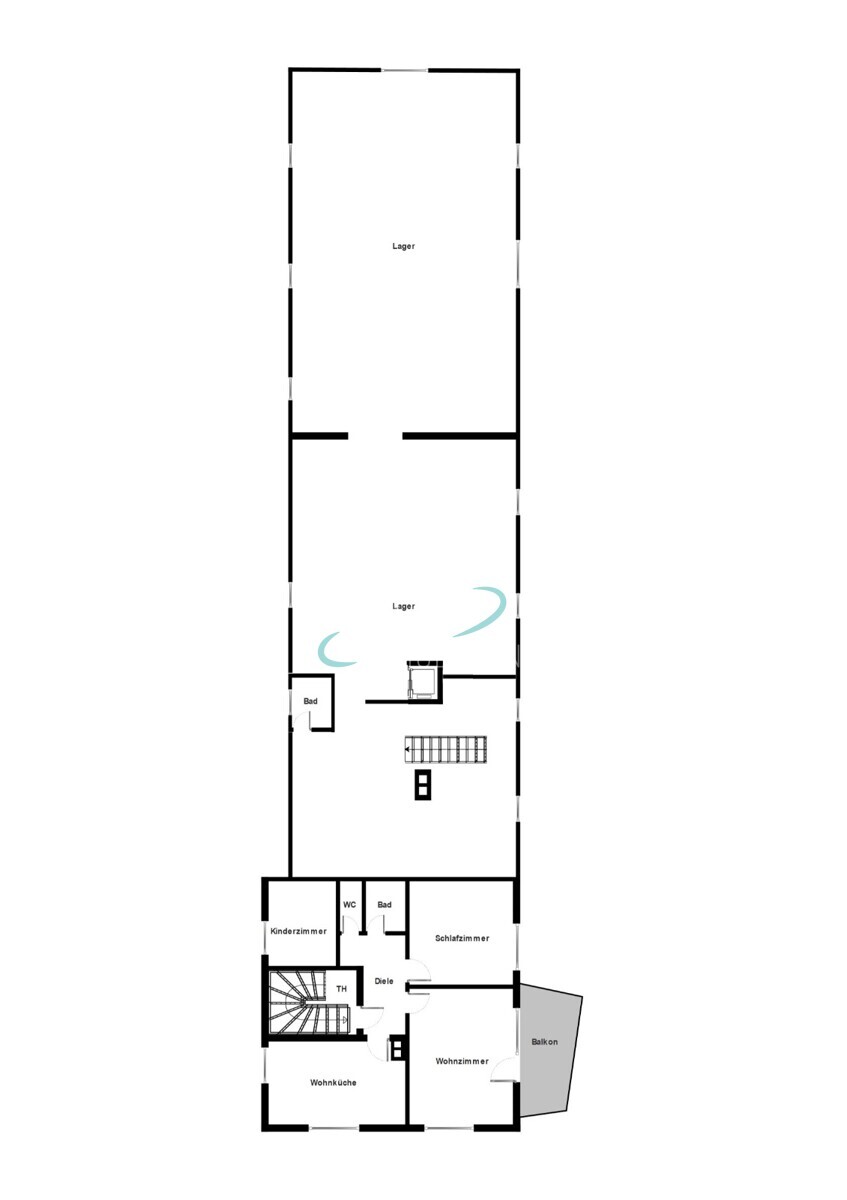 Grundriss Obergeschoss