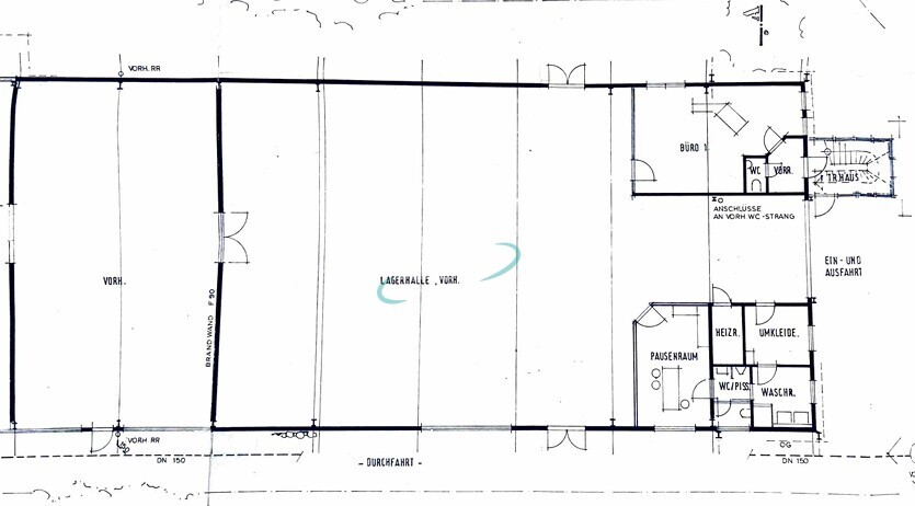 Grundriss EG Teil II