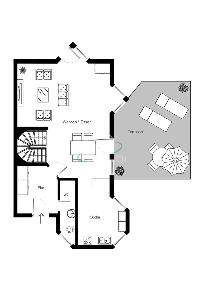 Grundriss EG