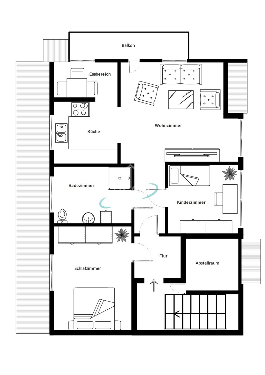 Grundriss DG