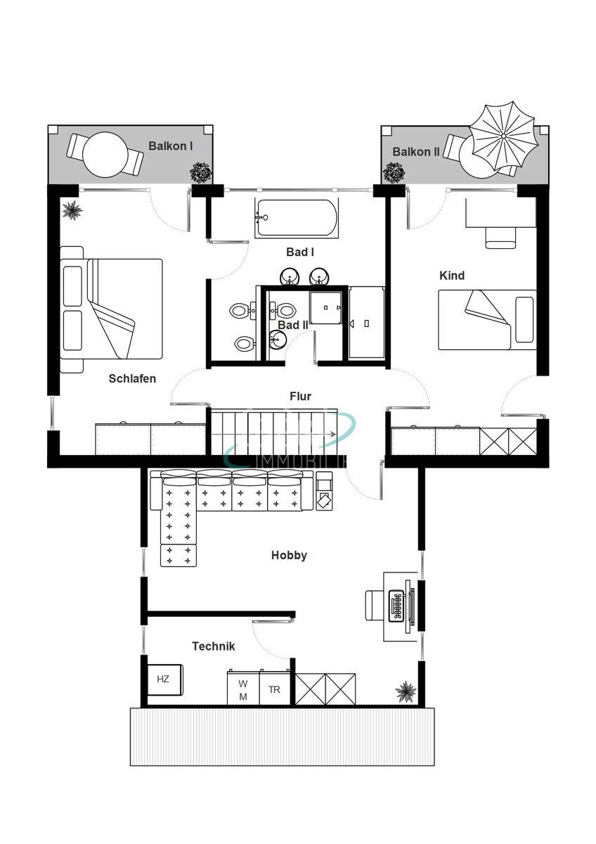 Grundriss DG