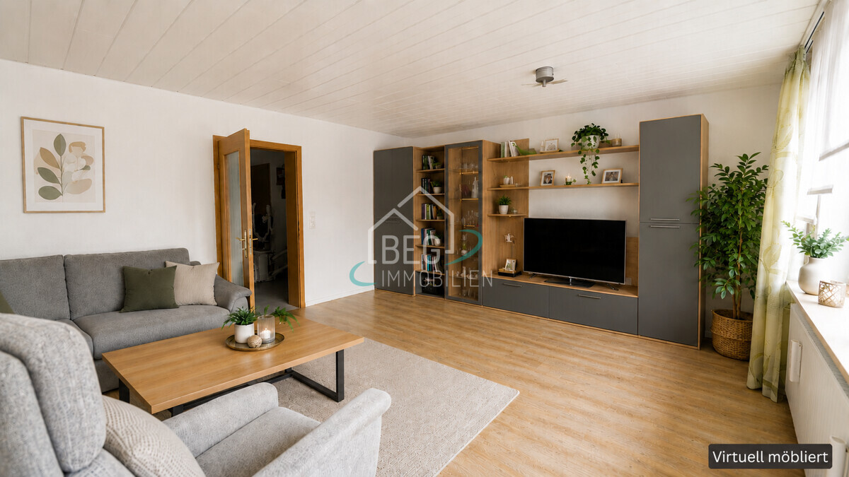 Wohnzimmer mit KI