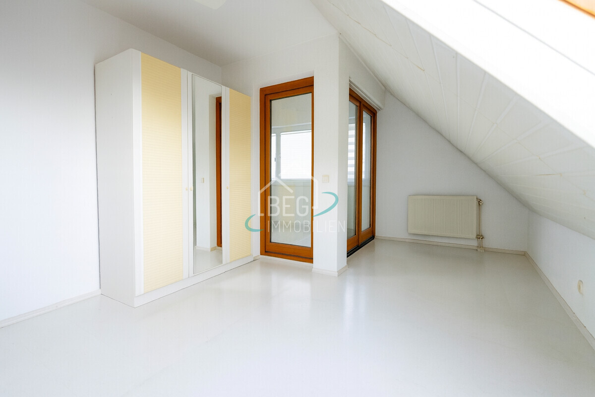 Schlafzimmer Spitzboden