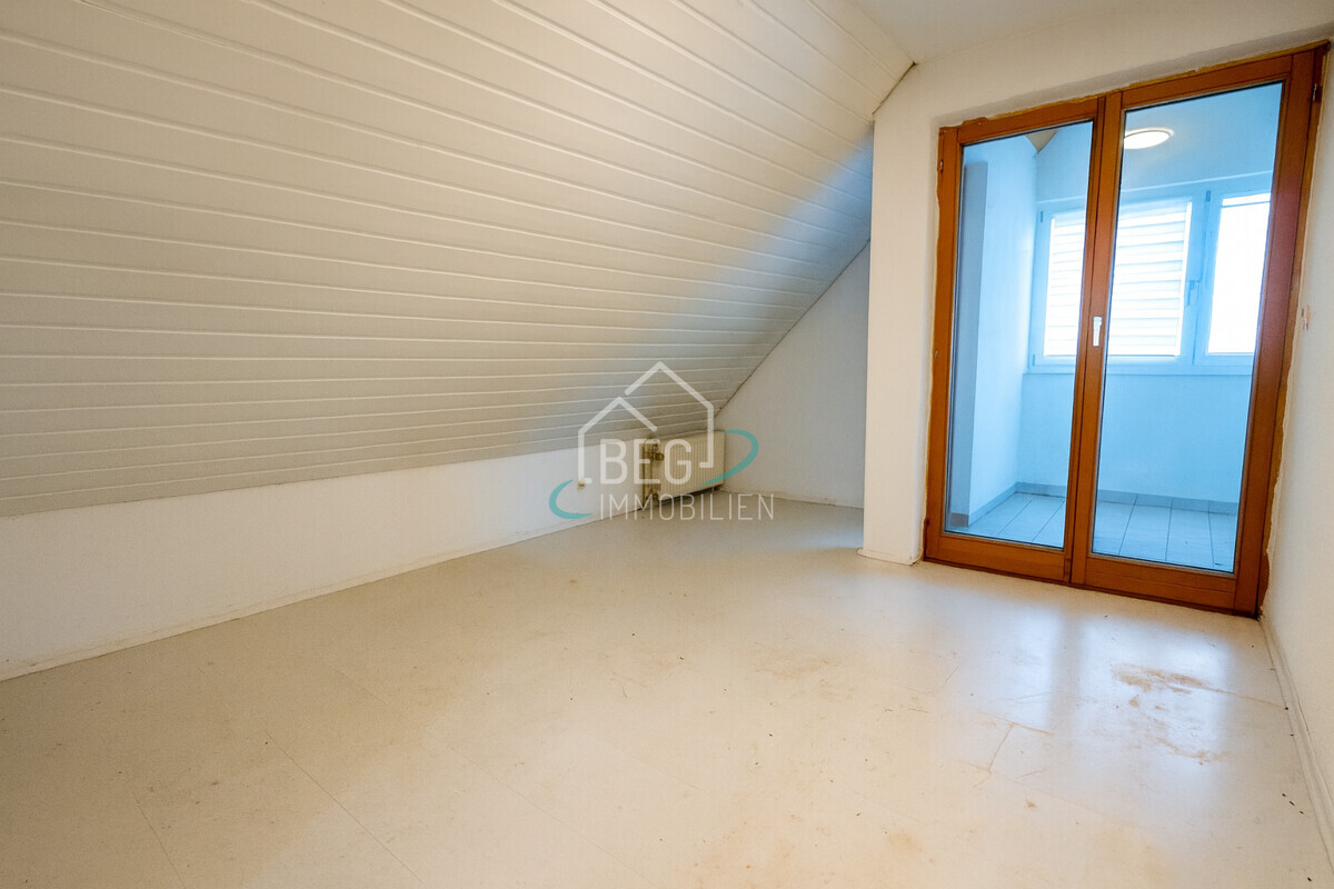 Schlafzimmer Spitzboden