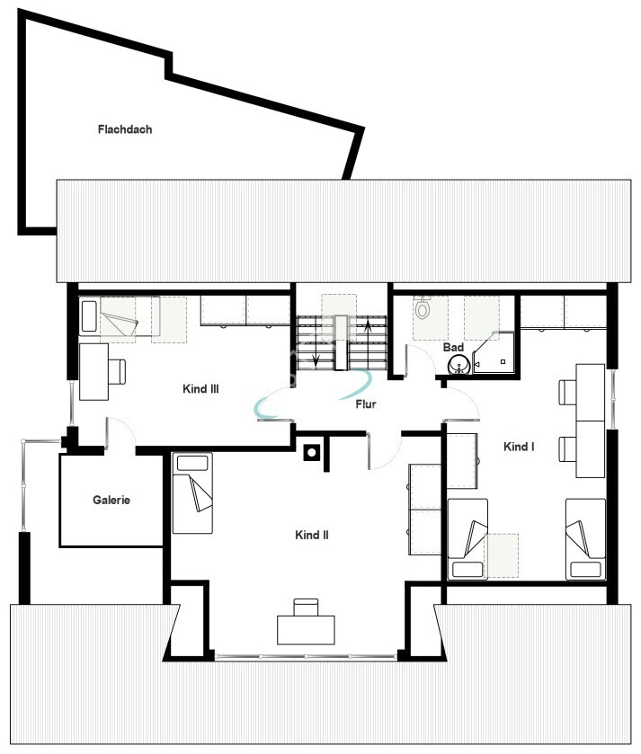 Grundriss Dachgeschoss