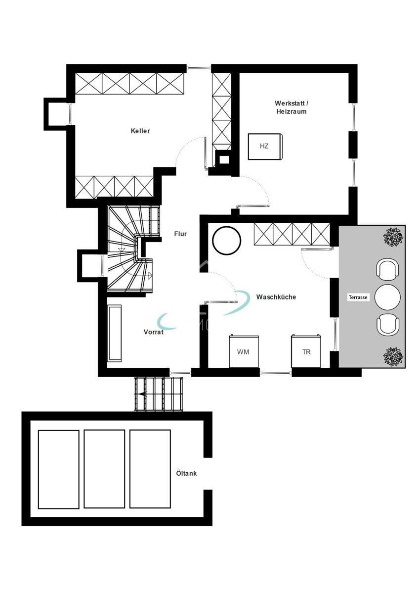 Grundriss UG