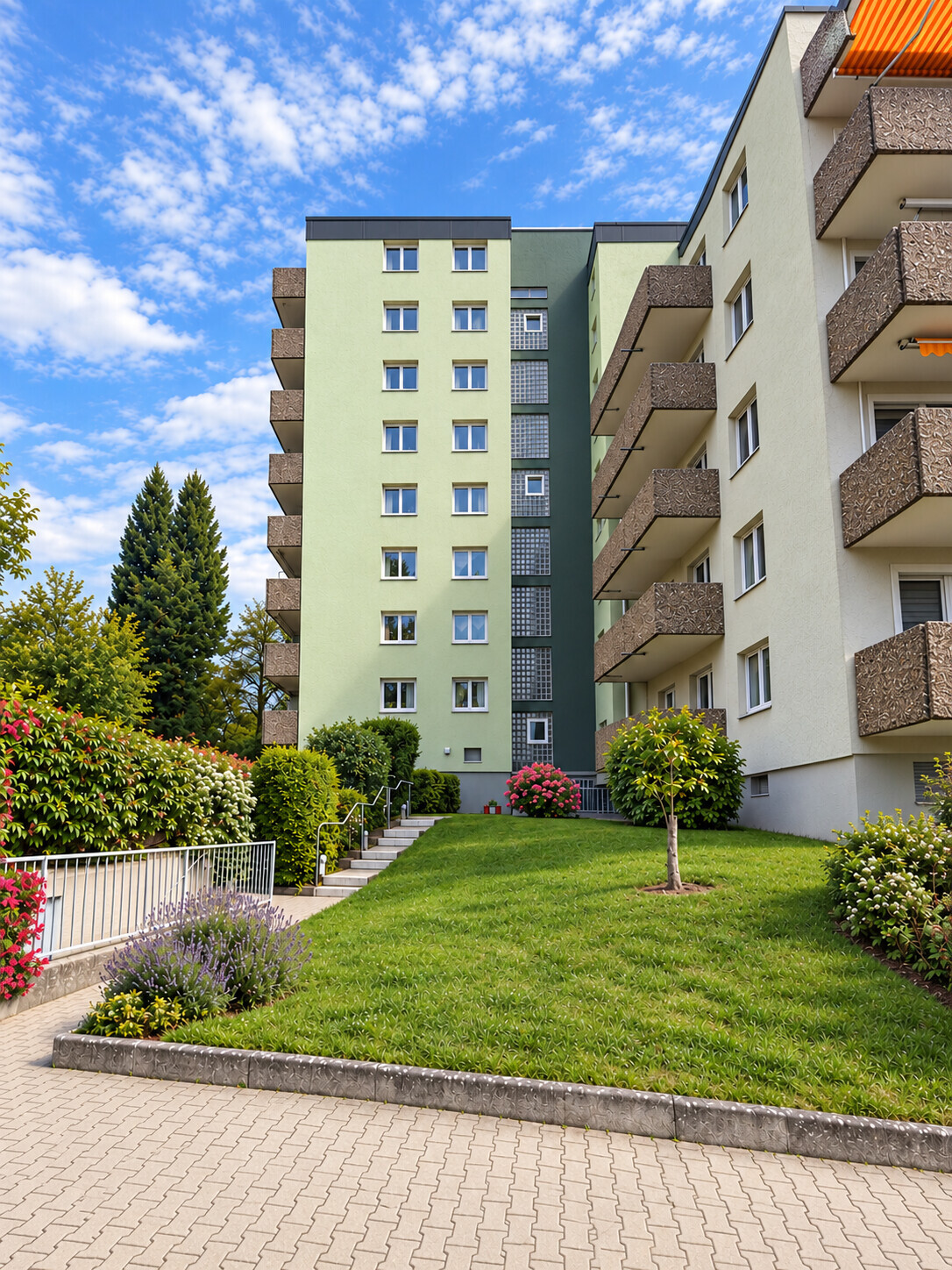 Außenbereich Hinterhof