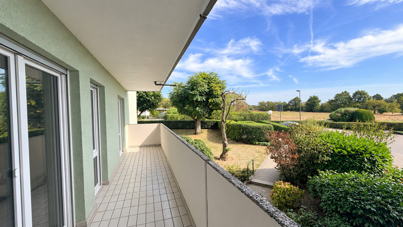 Balkon mit Ausblick