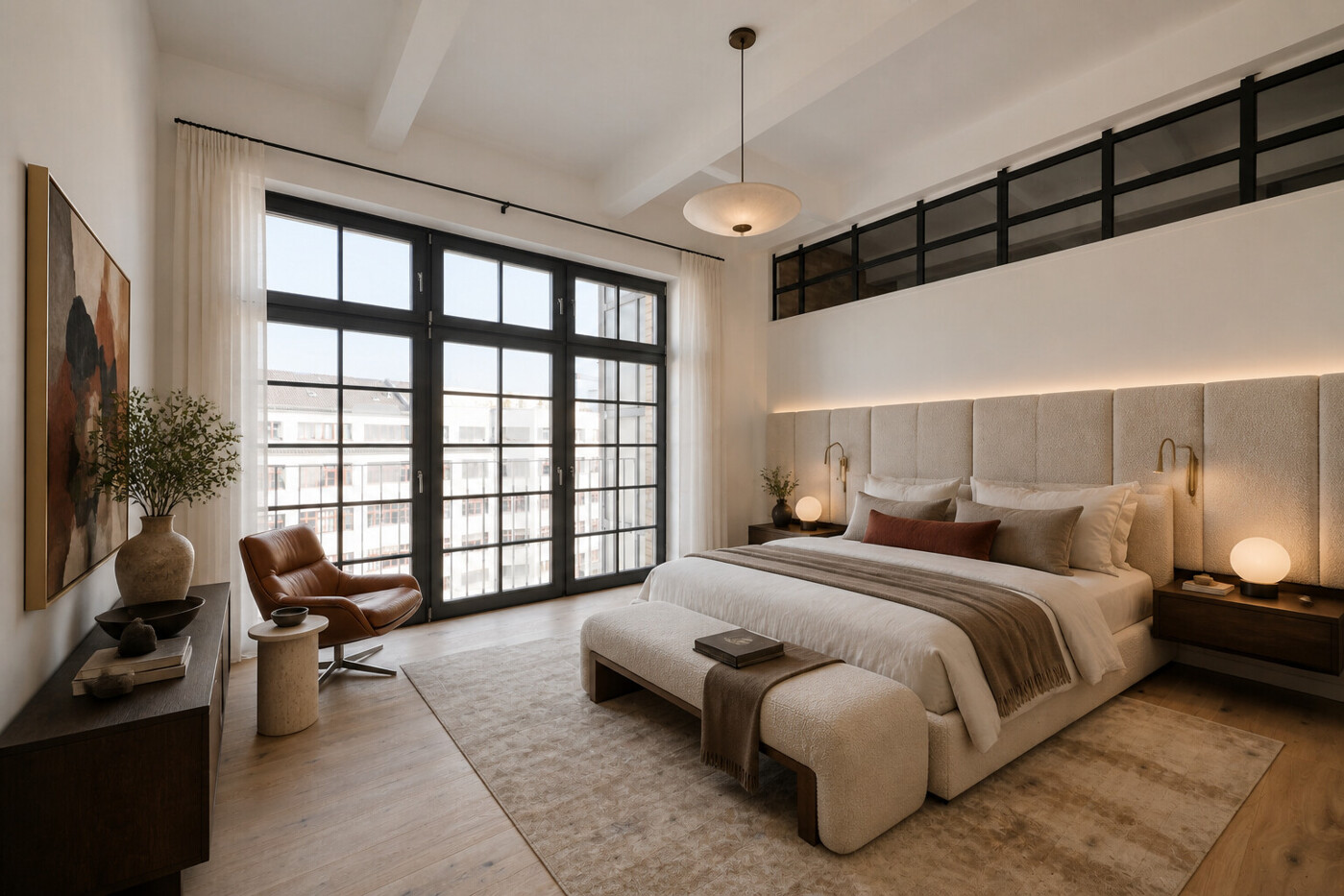 Dachgeschoss  Loft Schlafzimmer