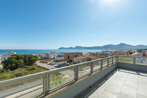 Terrasse mit Meerblick