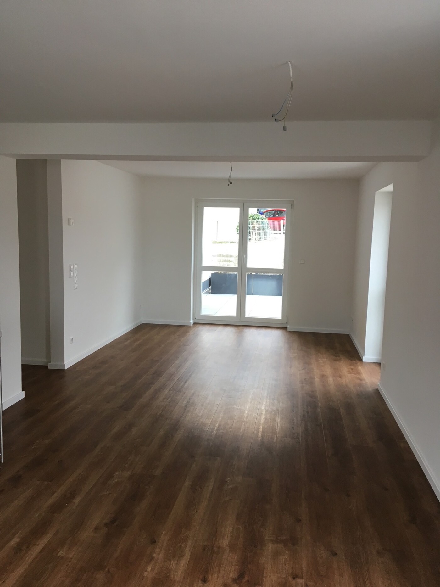 Blick ins Wohnzimmer